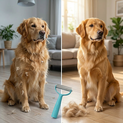 Cepillo Quitapelos para Mascotas