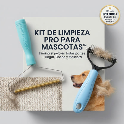 Kit de limpieza PRO para mascotas